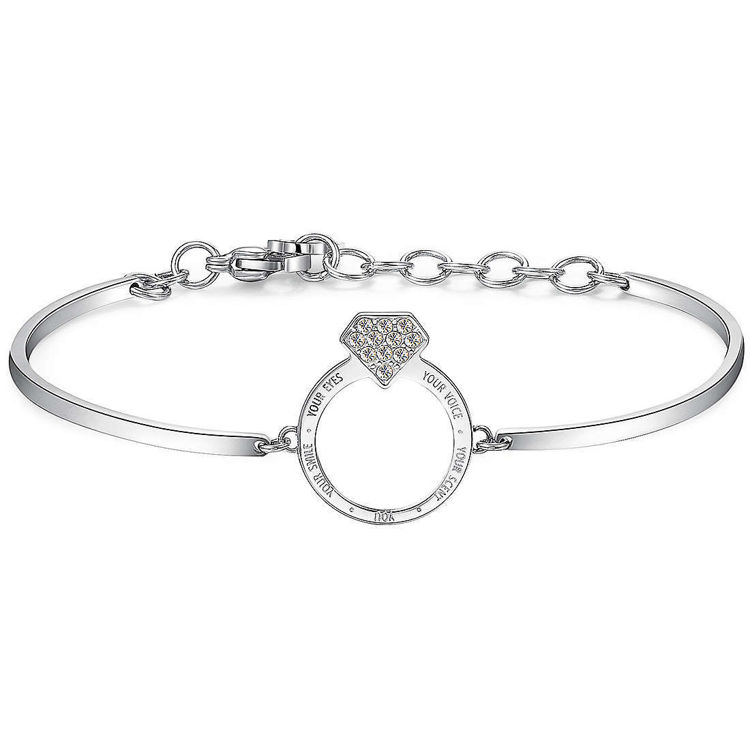 Immagine di Bracciale Brosway Chakra Solitario: Amore, Stabilità,Eternità | BHK289