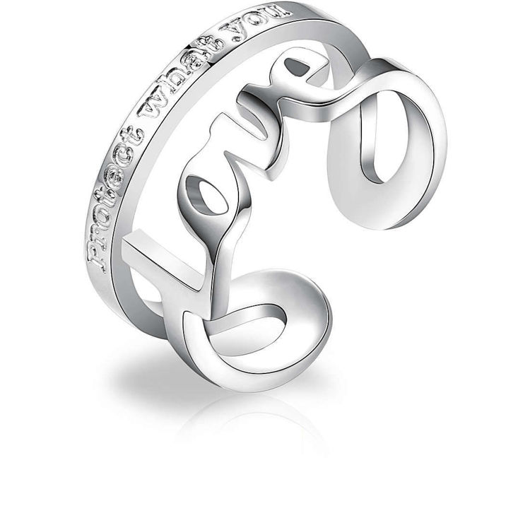 Immagine di Anello Donna In Acciaio Gioielli Brosway Script (14)| BRP31B