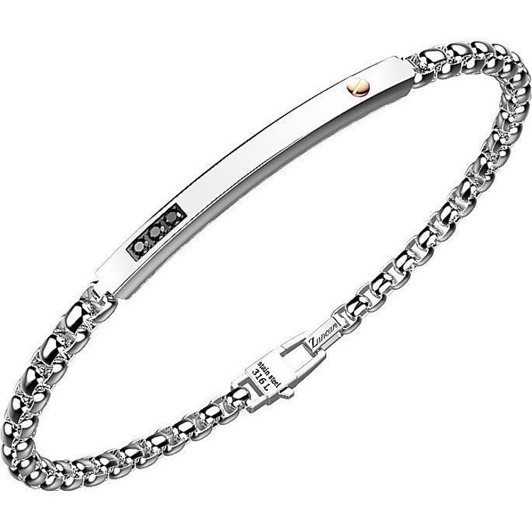 Bracciale Uomo In Acciaio Gioielli Zancan Hi-Teck Eleganteck  EHB178 -  Guarino Gioielli, Offerte sulle migliori marche di orecchini, anelli e  bracciali