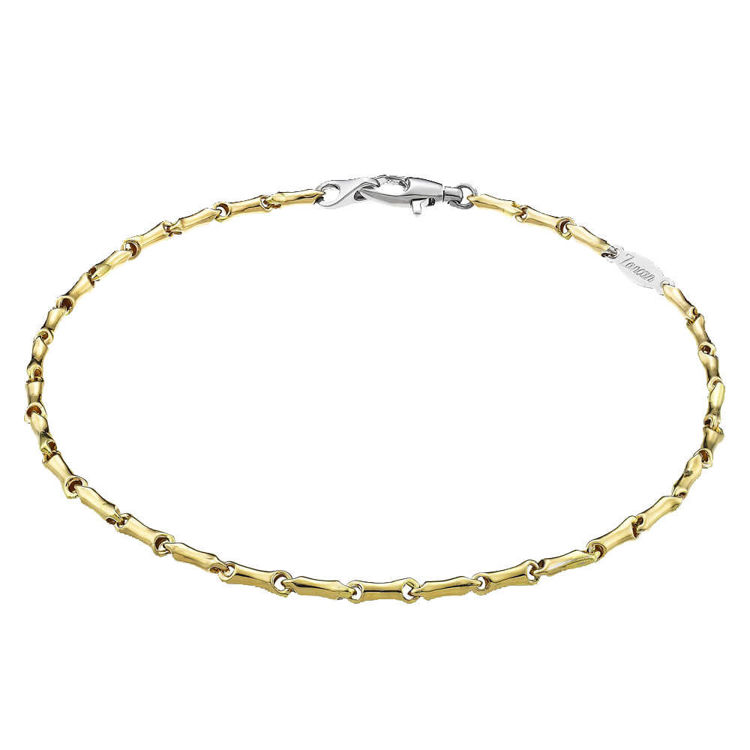 Immagine di Bracciale Zancan in Oro Giallo e Oro Bianco. EB550GB