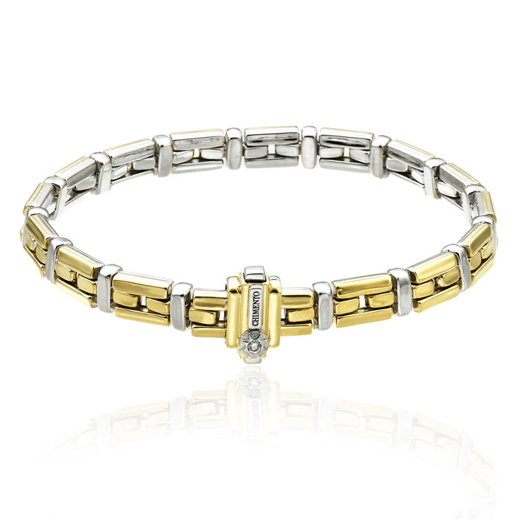 Immagine di Bracciale Chimento Donna in Oro Giallo e Oro Bianco 1B01290ZBB