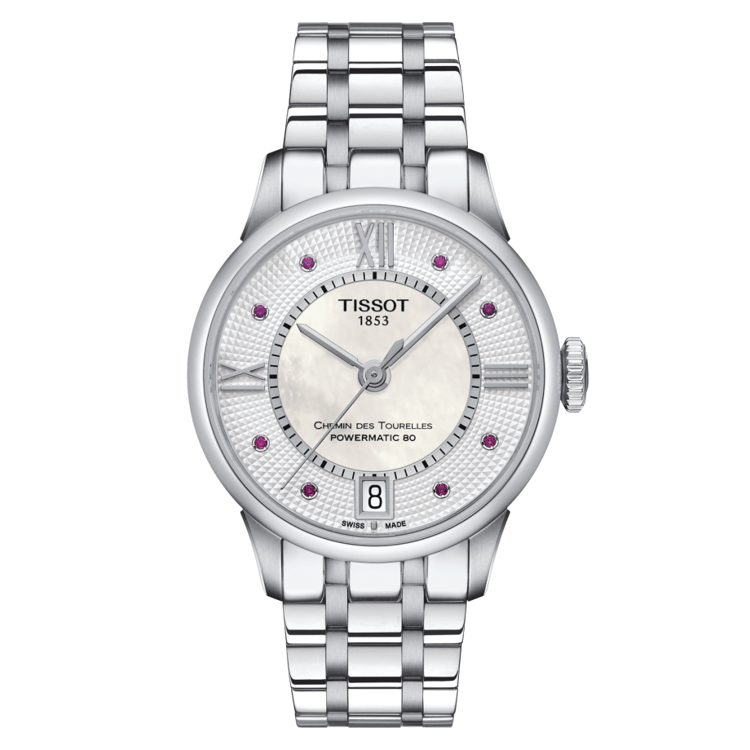 Immagine di Orologio Automatico Donna Tissot Chemin Des Tourelles Powermatic 80 Lady | T099.207.11.113.00