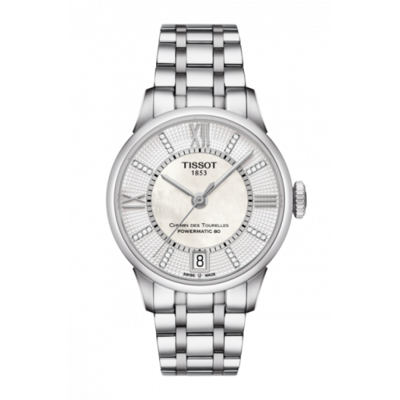 Immagine di Orologio Automatico Donna Tissot Chemin Des Tourelles Powermatic 80 | T099.207.11.116.00