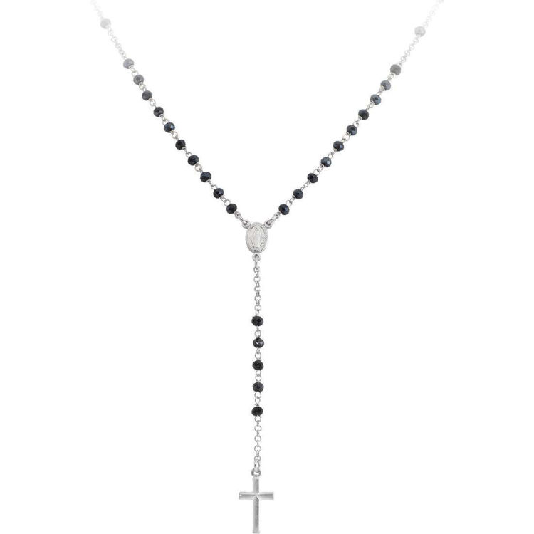 Collana Rosario In Argento dI Amen