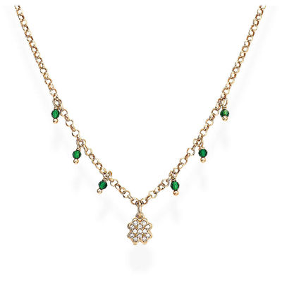 Immagine di Collana Quadrifoglio Gioielli Amen | CLQRVZ