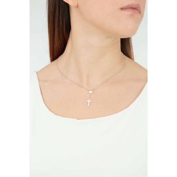 Immagine di Collana Donna Gioielli Amen Croce | CLCHB