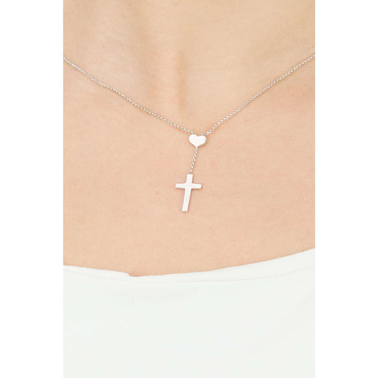 Immagine di Collana Donna Gioielli Amen Croce | CLCHB