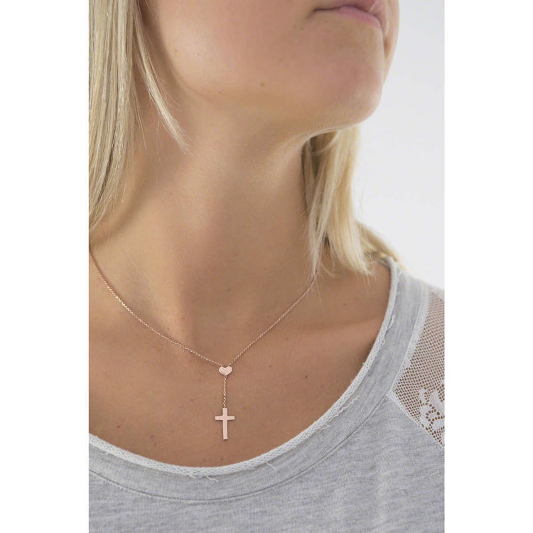 Immagine di Collana Donna Croce Gioielli Amen | CLCHR