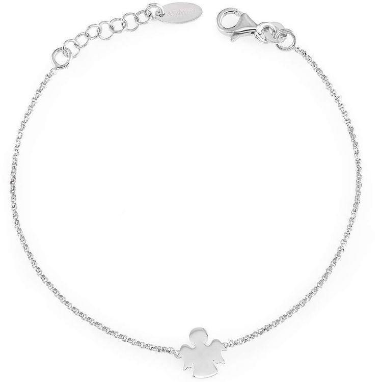 Immagine di Bracciale Donna Gioielli Amen Con Charm Angelo | BRAB3