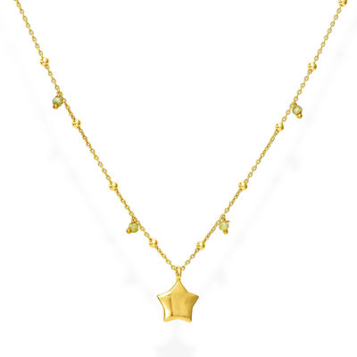 Immagine di Collana Amen Dorata Con Stella | CLSTGVE1