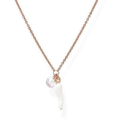 Immagine di Collana Amen Con Cornetto Portafortuna | CLCORB