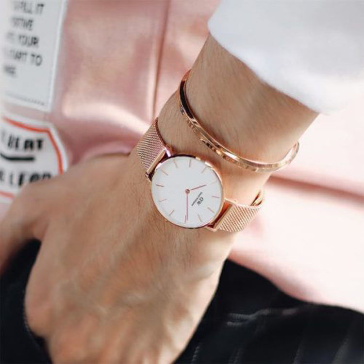 Immagine di Bracciale Daniel Wellington Classic Bracelet Rose Gold | DW00400003