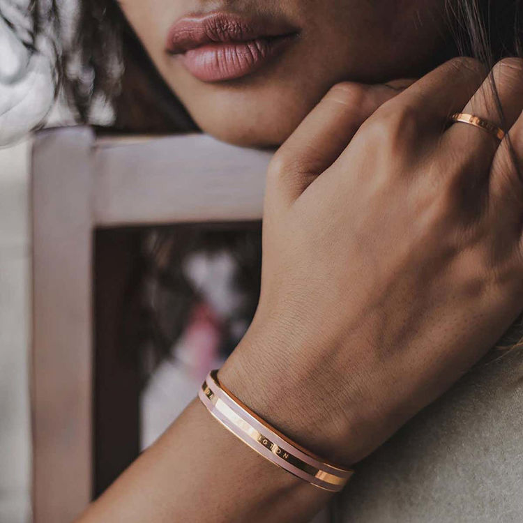 Immagine di Bracciale Daniel Wellington Classic Bracelat Gold Dusty Rose | DW00400010