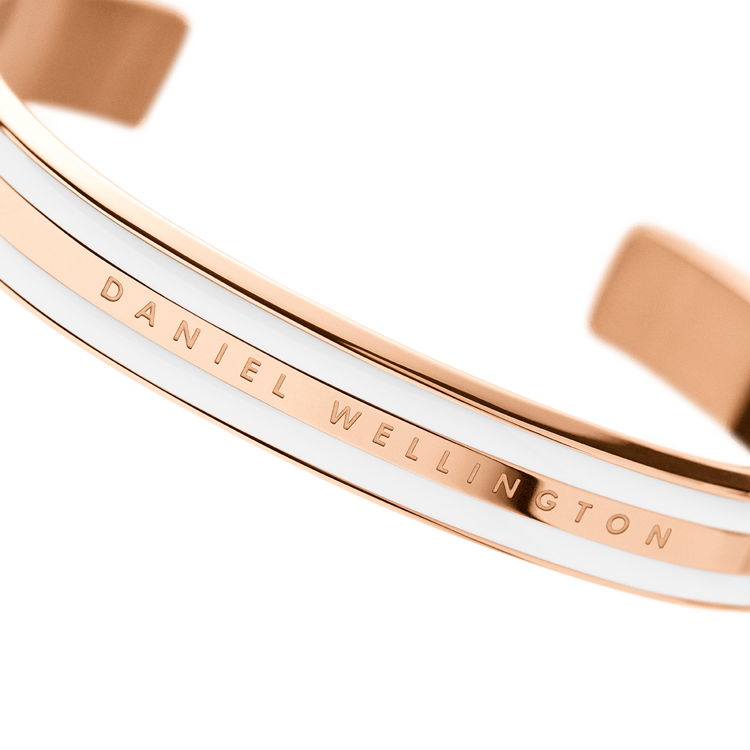 Immagine di Bracciale Daniel Wellington Classic Bracelet Satin White Rose | DW00400007