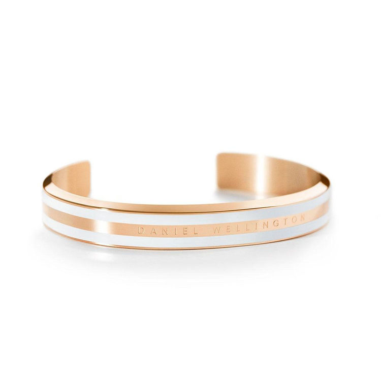 Immagine di Bracciale Daniel Wellington Classic Bracelet Satin White Rose | DW00400007