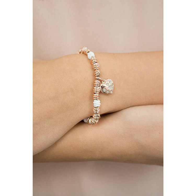 Immagine di Bracciale Donna Ops Objects Con Ciondolo Cuore | OPSBR-473