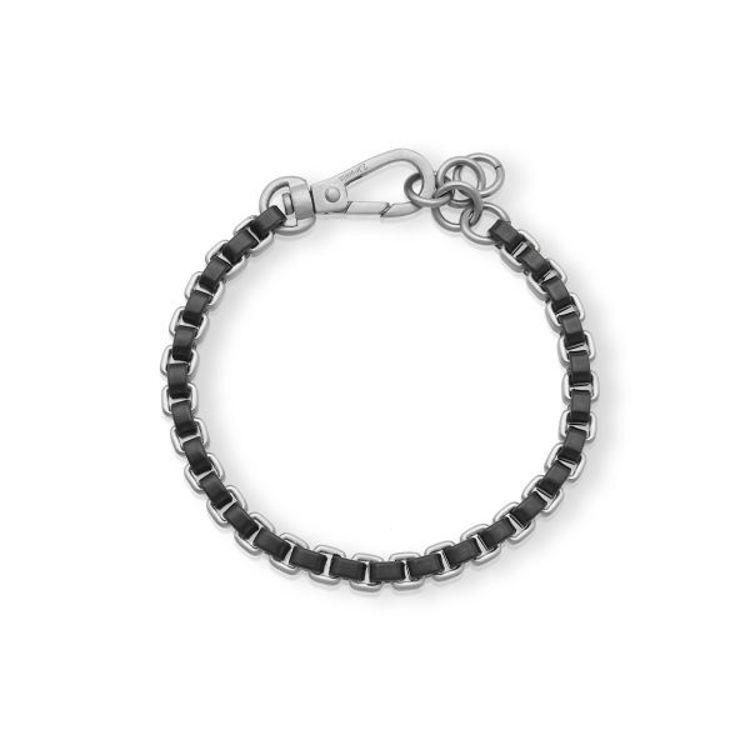 Immagine di Bracciale Uomo In Acciaio Nero Gioielli 2Jewels | 232225