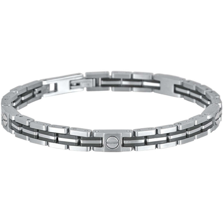 Immagine di Bracciale Uomo Gioielli 2Jewels In Acciaio E Pvd Nero | 231852