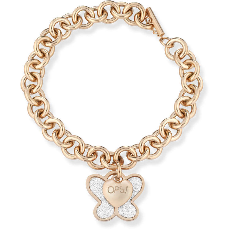 Immagine di Bracciale Donna Con Farfalla Gioielli Ops Objects | OPSBR-355