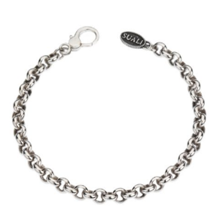 Immagine di Bracciale Donna In Argento A Maglia Rolò Gioielli Suali | BM1344