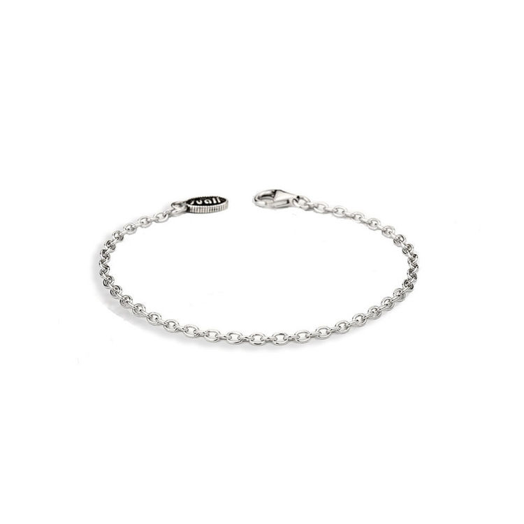 Immagine di Bracciale Unisex Sottile In Argento Gioielli Suali | BM1322