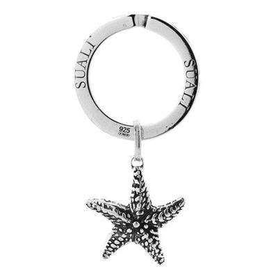 Immagine di Portachiavi Stella Marina In Argento Gioielli Suali | AX1631