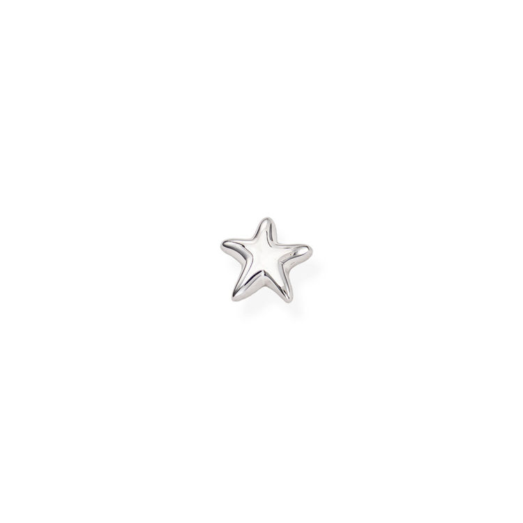 Immagine di Mono Orecchino Donna Stella In Argento Gioielli Amen | EB37