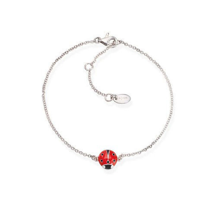 Immagine di Bracciale Coccinella In Argento Gioielli Amen | BRLABSR