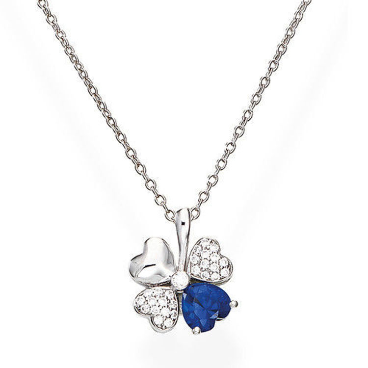 Immagine di Collana Donna Quadrifoglio In Argento Gioielli Amen | CLPQUBBL