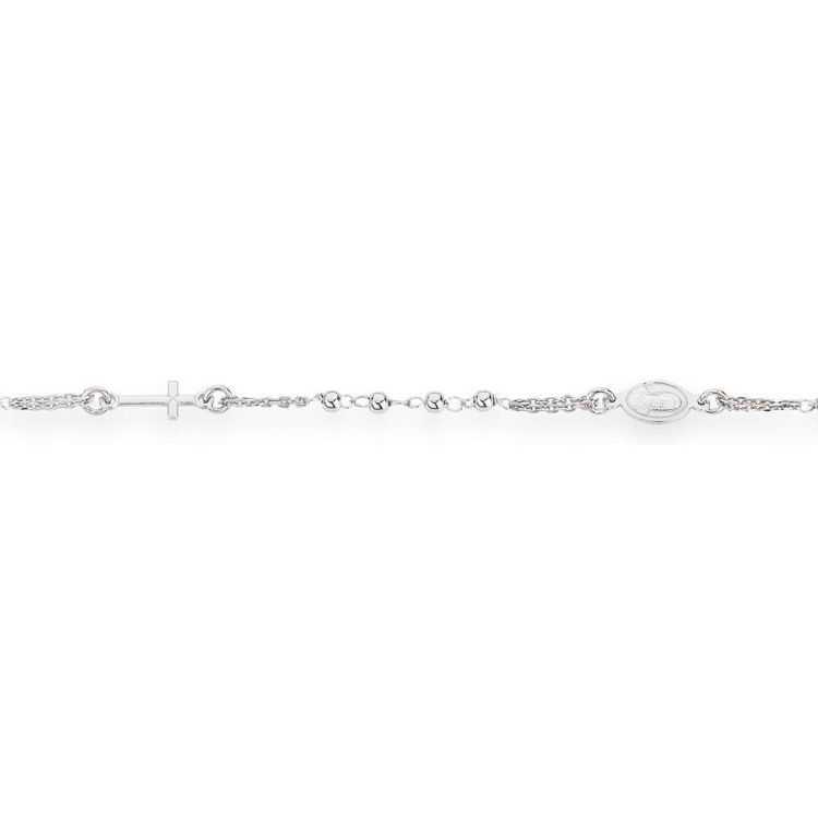 Bracciale Rosario In Argento