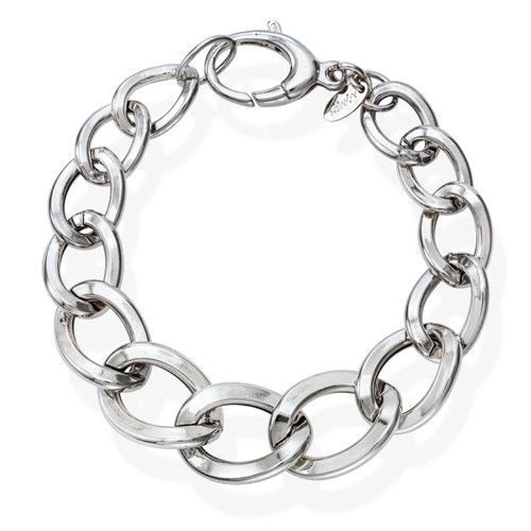 Immagine di Bracciale A Catena Donna In Argento Gioielli Amen | BRPR05B