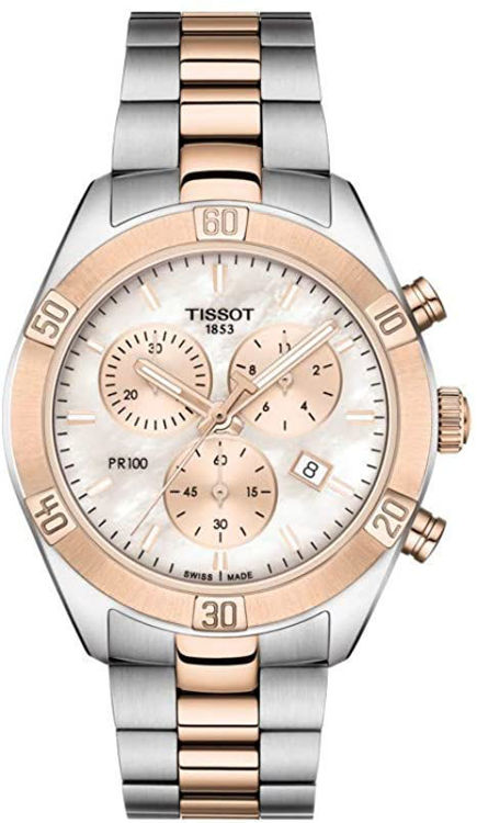 Immagine di Orologio Cronografo Donna Tissot Pr 100 Sport Chic | T101.917.22.151.00
