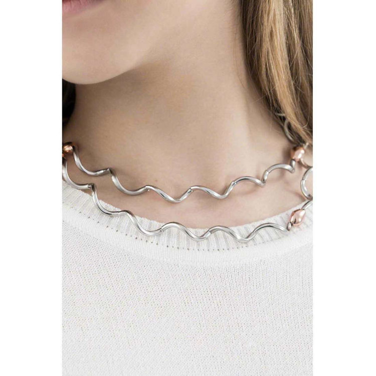 Immagine di Collana Donna In Acciaio Gioielli Breil Flowing | TJ1574