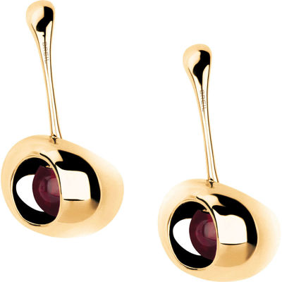 Immagine di Orecchini Donna In Acciaio Dorato Gioielli Breil Red | TJ1861