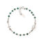 Bracciale Rosario Donna In Argento Gioielli Amen Rosari | BROBVB3 Bracciale Rosario Verde