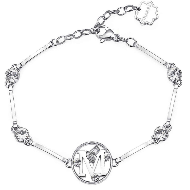 Bracciale Donna Lettera M Gioielli Brosway Chakra | BHKB061