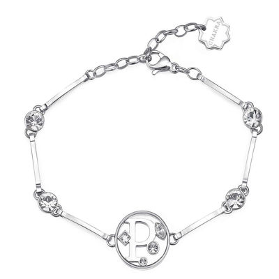 Bracciale Donna Con Lettera P Gioielli Brosway Chakra | BHKB064
