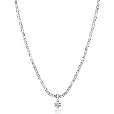 Collana Tennis Quadrifoglio Gioielli Brosway Desideri | BEIN001