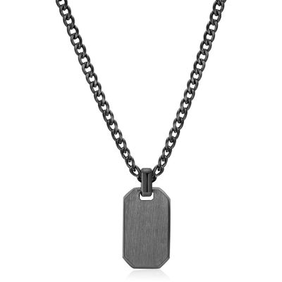 Collana Uomo Con Targhetta Gioielli Brosway Ink | BIK03