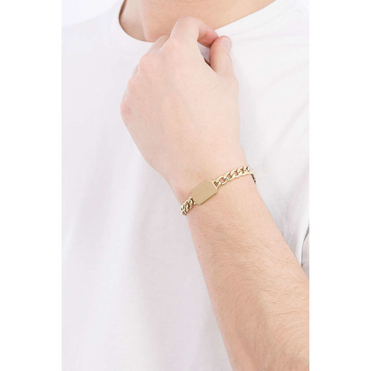 Bracciale Uomo Con Piastrina Gioielli Brosway Ink | BIK15