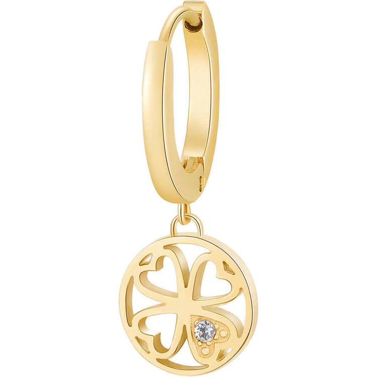 Mono Orecchino Donna Quadrifoglio Gioielli Brosway Chakra |  BHKE002