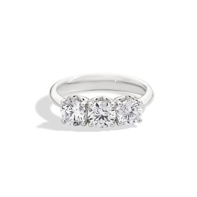 Anello Trilogy In Oro Bianco E Diamanti Gioielli Recarlo Anniversary R01TY001 045VS 14