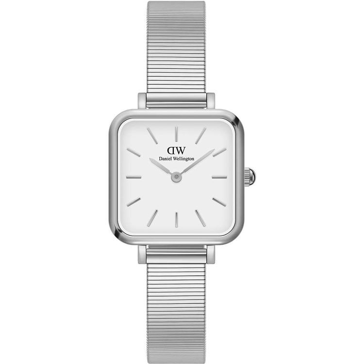 Daniel Wellington Quadro Studio Silver White | DW00100521