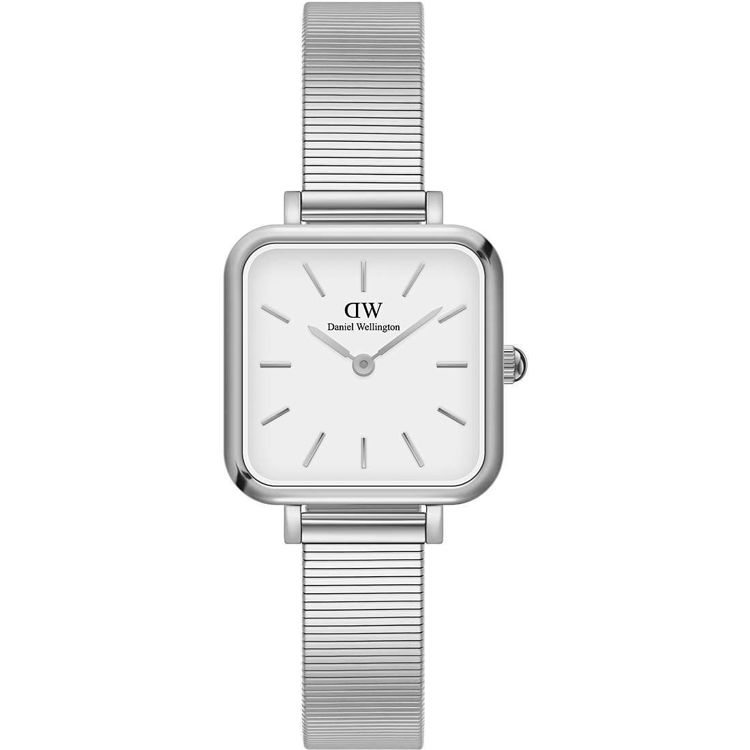 Daniel Wellington Quadro Studio Silver White | DW00100521