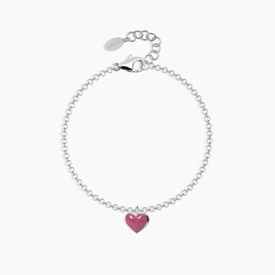 Immagine di Bracciale Cuore Pink Gioielli Mabina | 533039