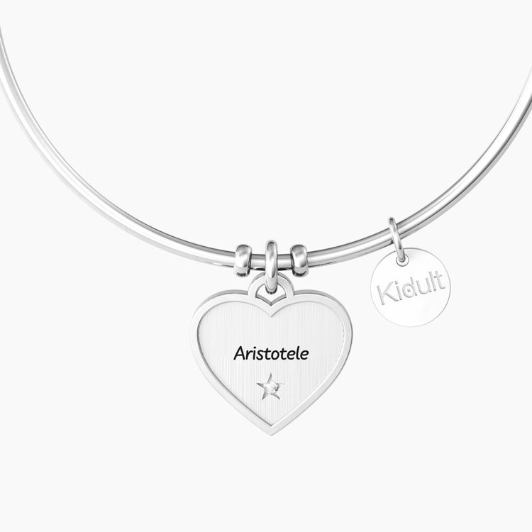 Immagine di Bracciale Rigido Con Ciondolo Amicizia Gioielli Kidult Love | 732155