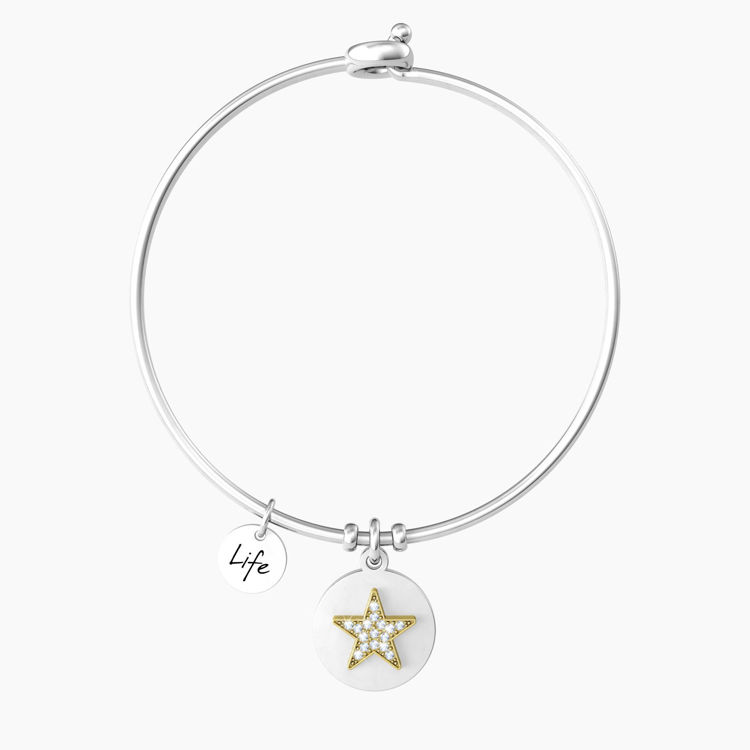 Immagine di Bracciale Stella Grazie Amica Gioielli Kidult Love | 732026