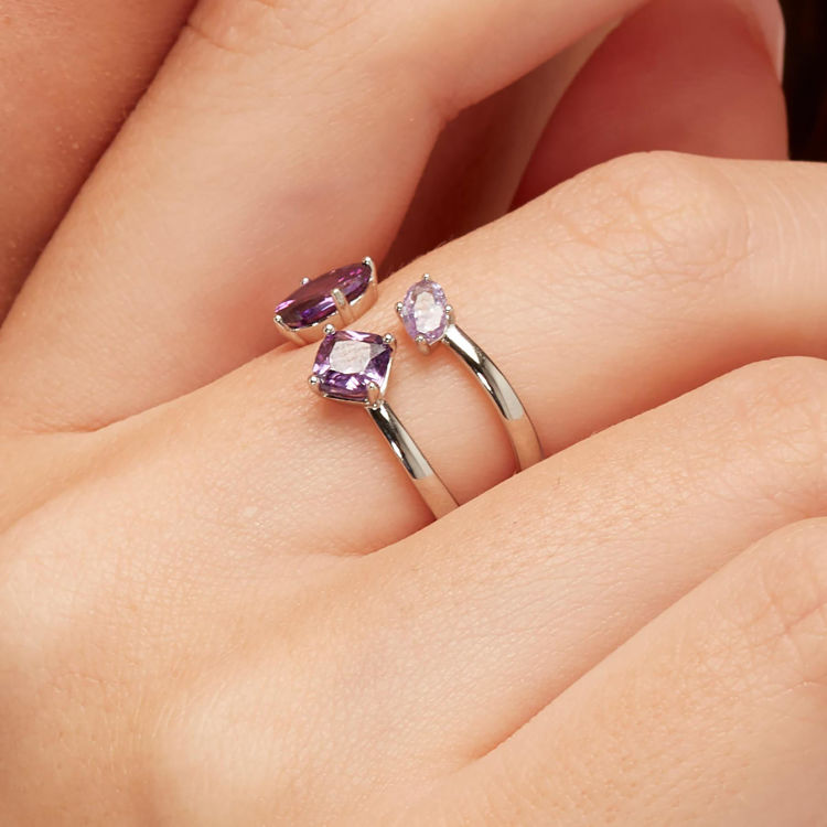 Immagine di Anello Amethyst Gioielli Brosway Fancy | FMP16B