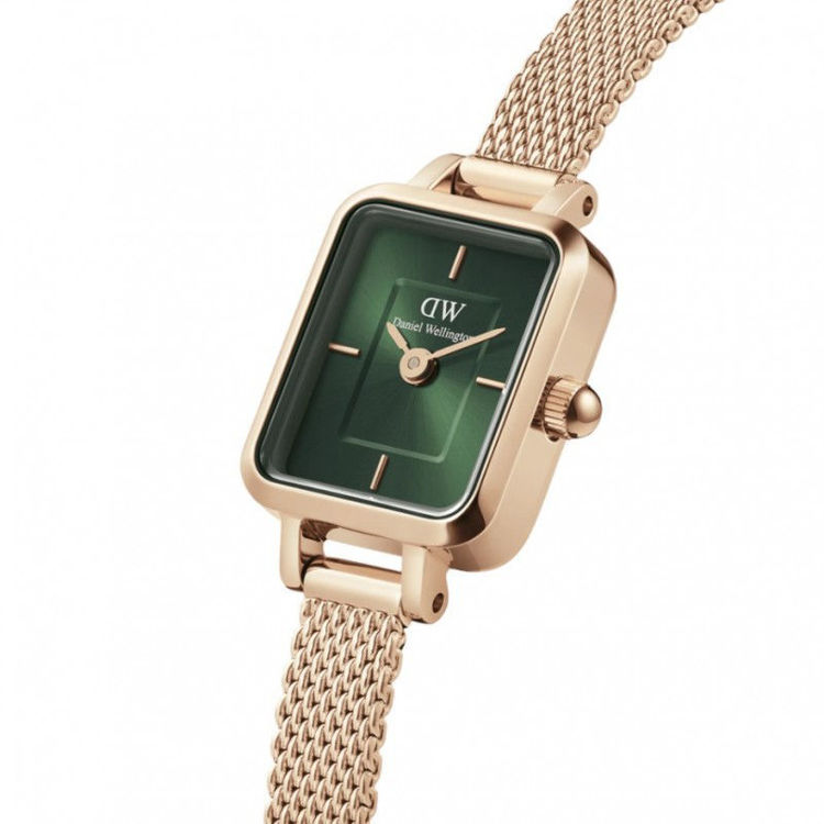 Immagine di Orologio Donna Daniel Wellington Quadro Mini Melrose Emerald | DW00100648