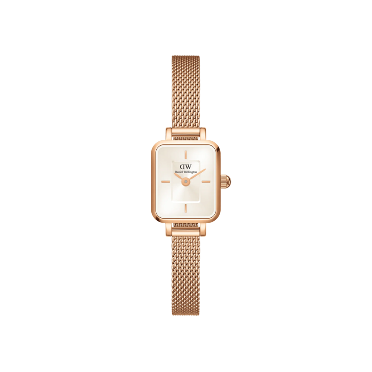 Immagine di Orologio Donna Daniel Wellington Quadro Mini Melrose Champagne | DW00100651